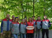 Сотрудники Обнинскоргсинтеза приняли участие в субботнике в Белкинском парке